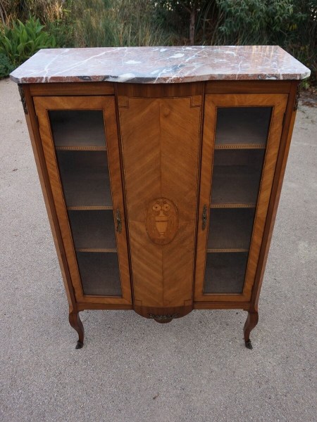 kleine-Franse-boekenkast-vitrinekast-Louis-XV-NapoleonIII-small-bookcase-display-cabinet-rosewood-marqueterie-antiek-00001 (10)